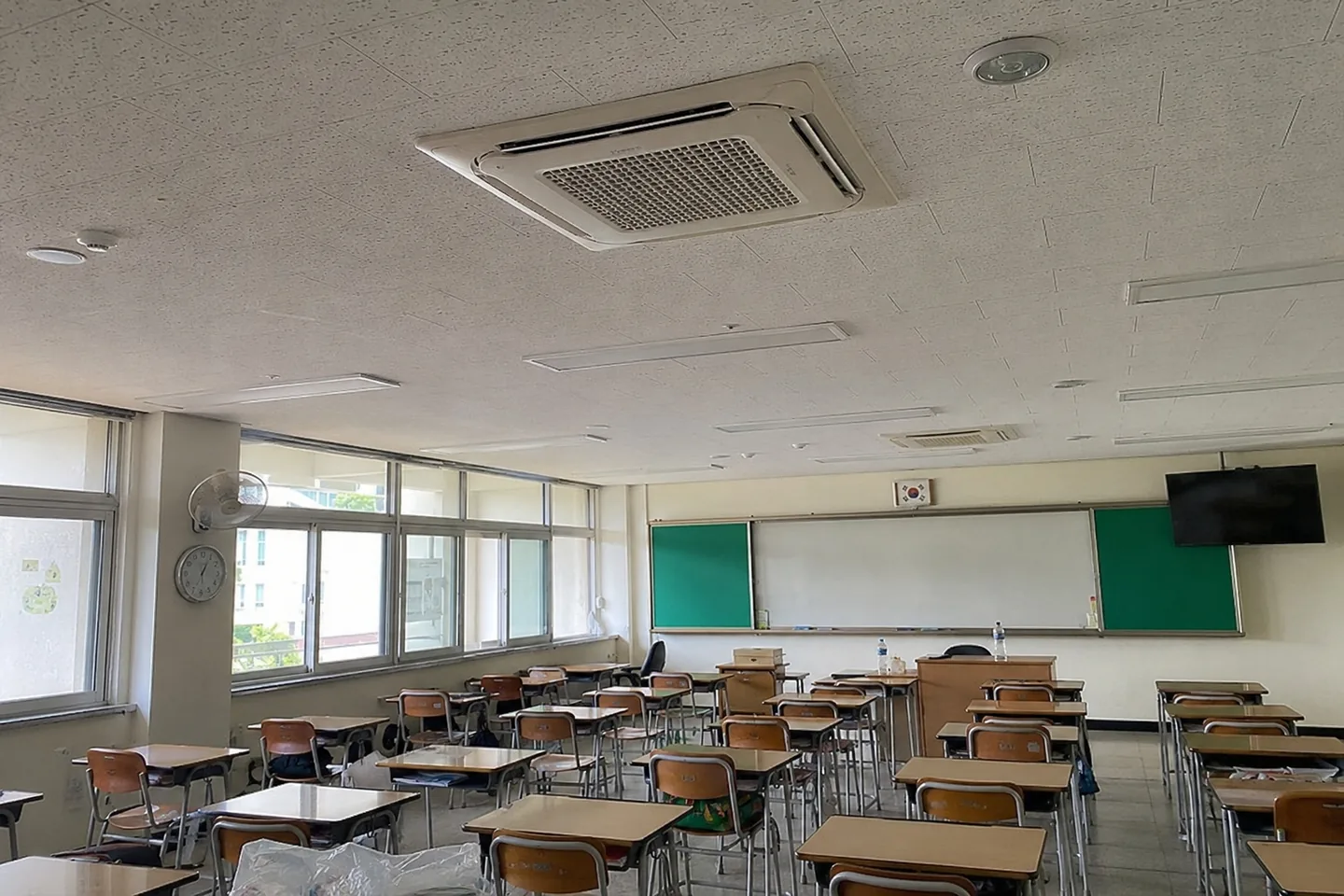 폐기물 처리 최종 잔여물 확인 실제 작업 사진