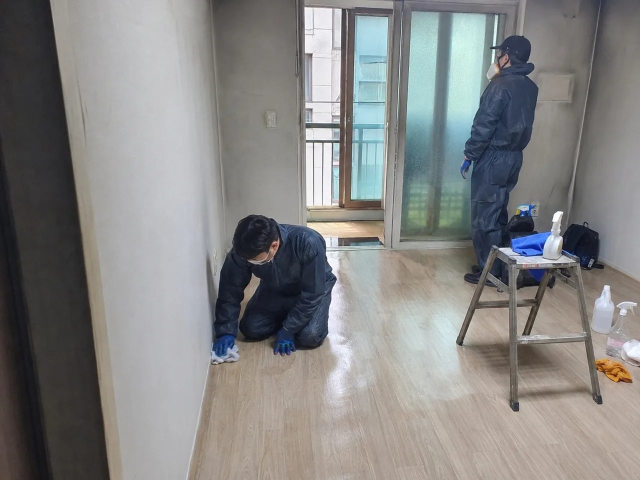 강남구 화재청소 상담용 현장 상태 사진 2