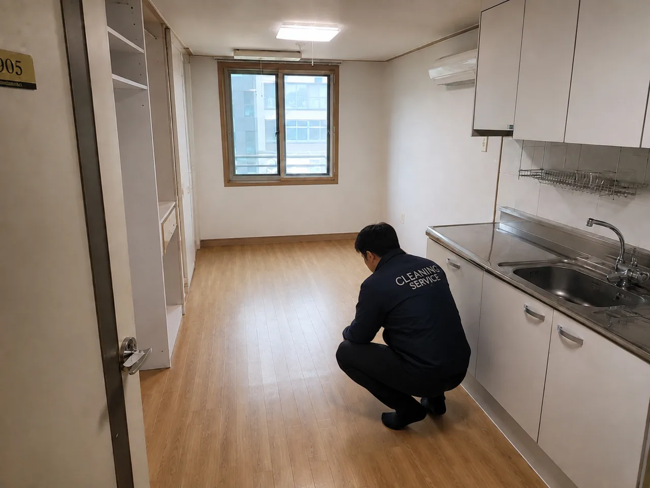 쓰레기집 청소 실내 적치물 선별 실제 작업 사진